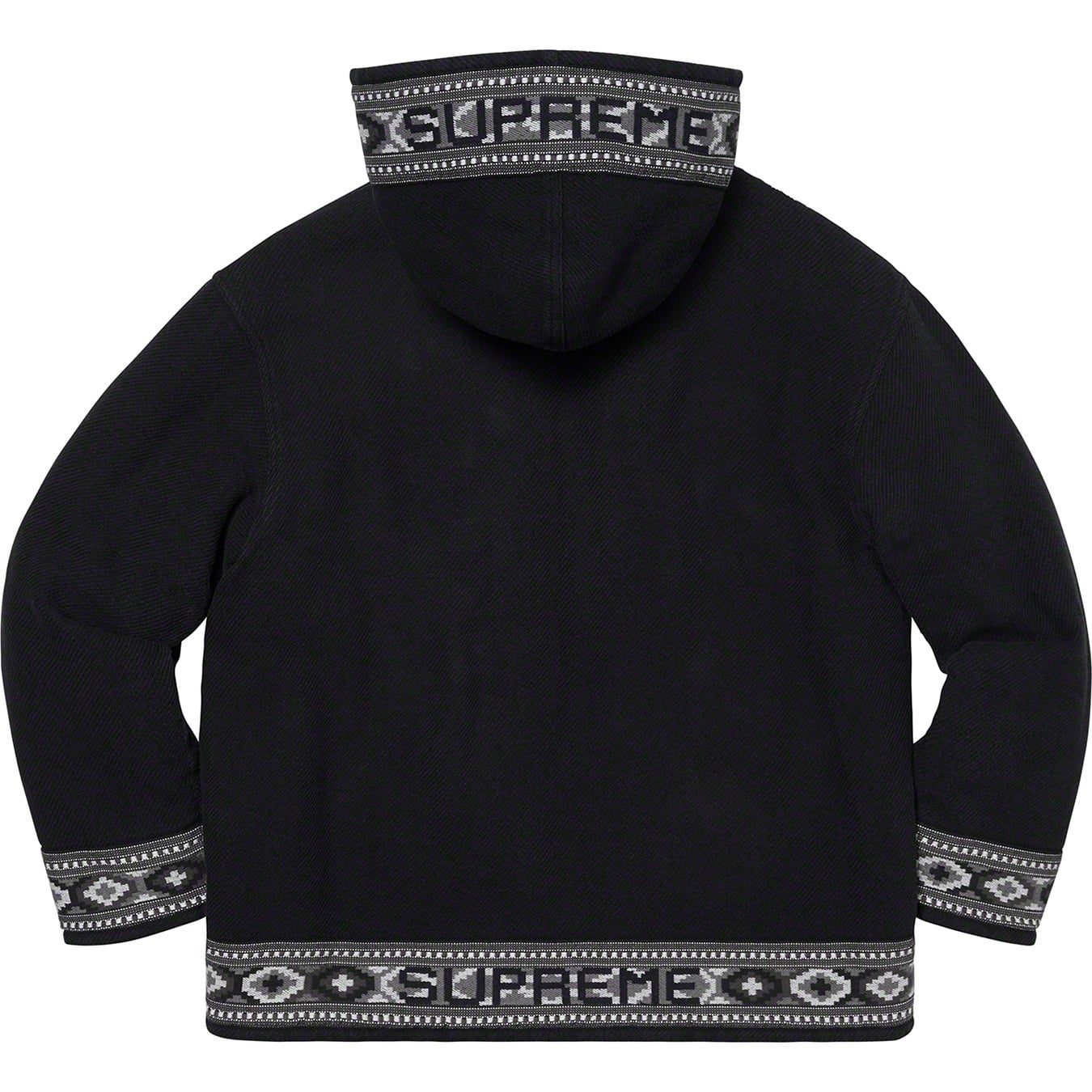 Woven Hooded Jacket view 3